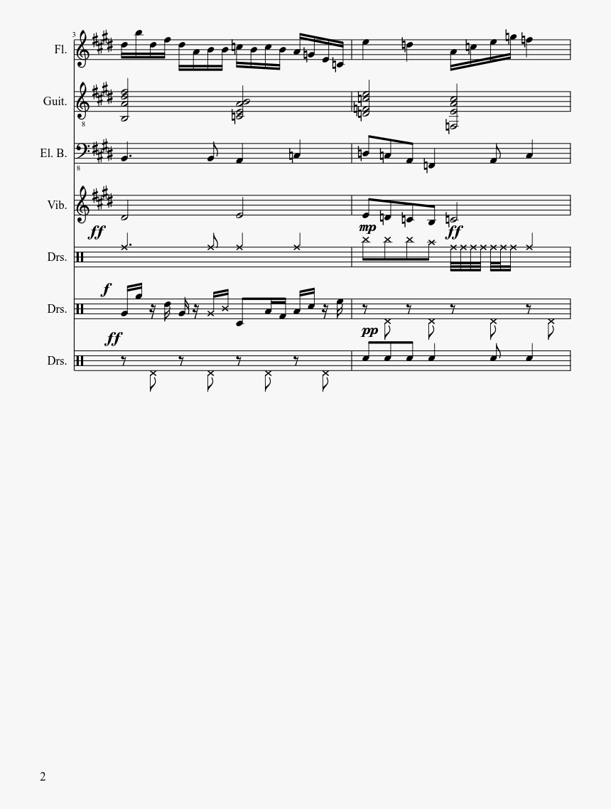 Sheet Music, HD Png Download