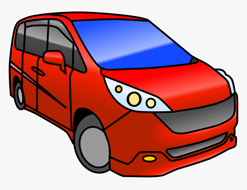 Minivan Clipart, HD Png Download