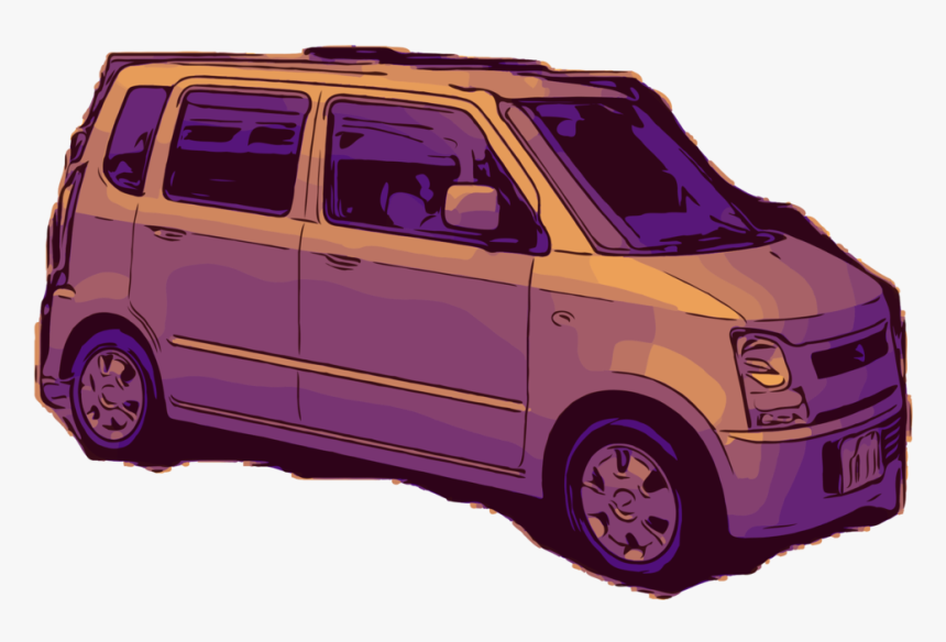 City Car,van,suzuki Wagon R - Suzuki Wagon R, HD Png Download
