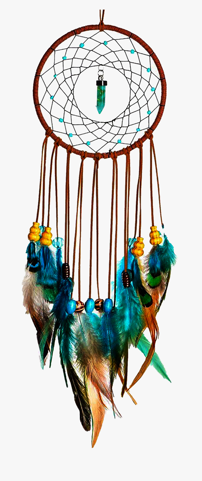 Feather Dream Catcher Clipart , Png Download - Dreamcatcher, Transparent Png