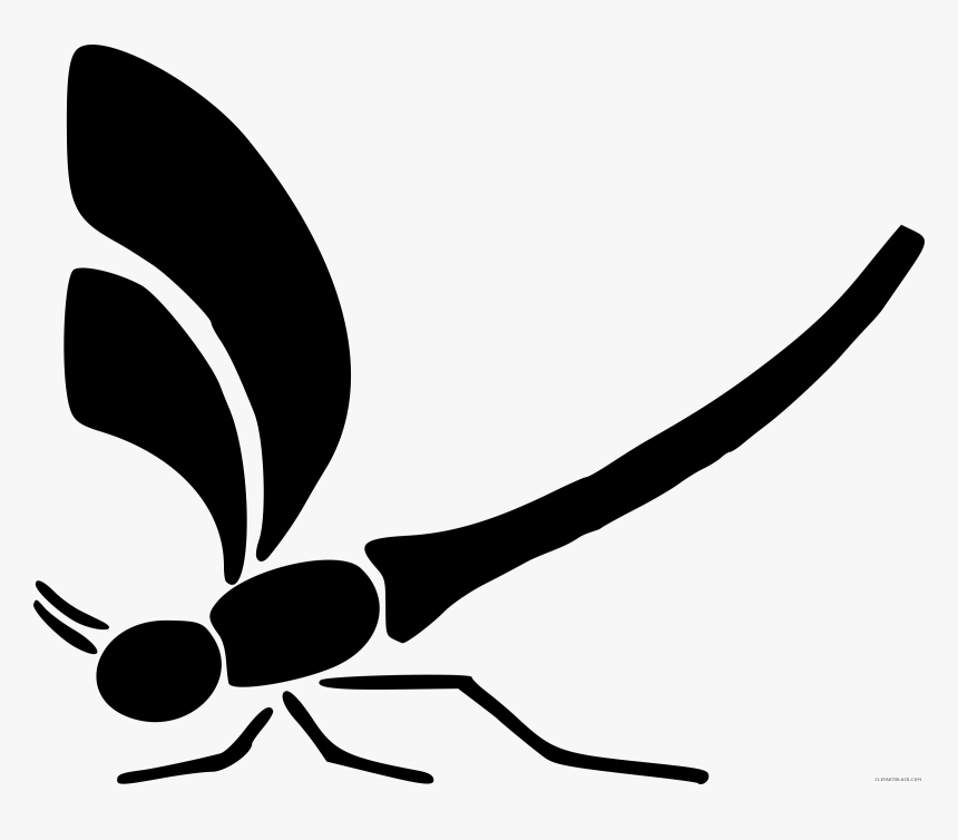 Dragonfly Clipart Silhouette - Clip Art, HD Png Download