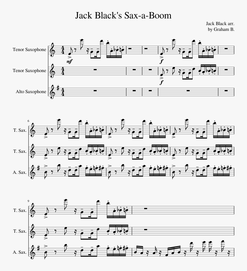 Sax A Boom Alto Sax, HD Png Download