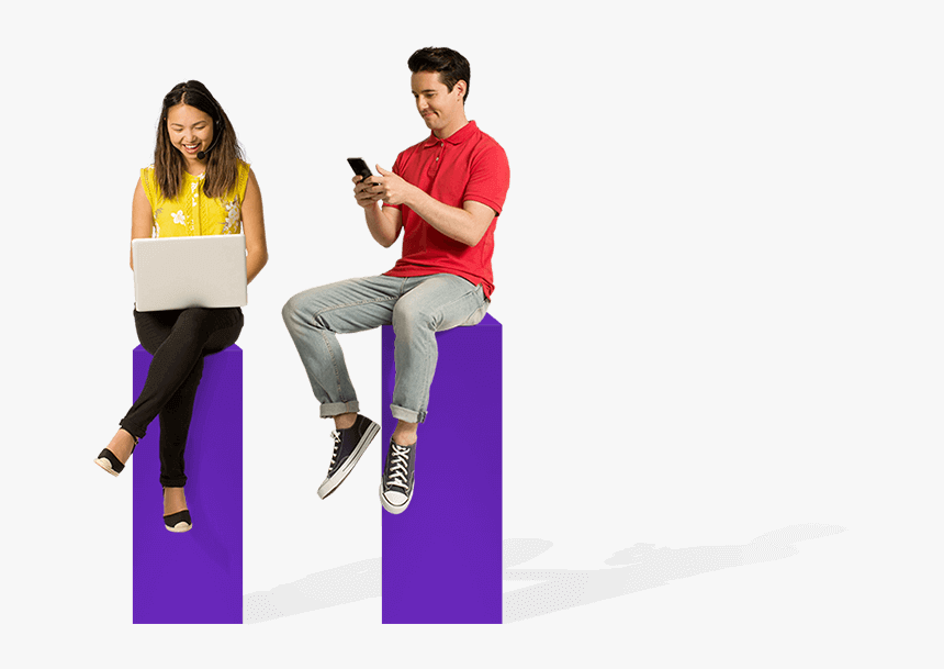 Sales-onboarding/hero - Sitting, HD Png Download