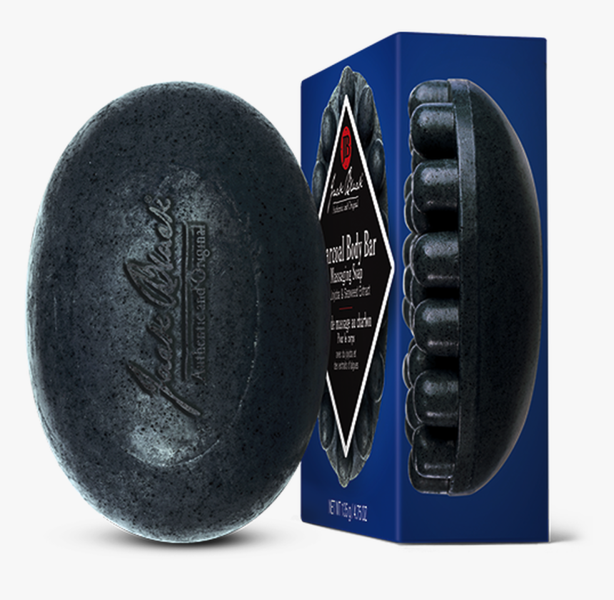 Jack Black Charcoal Body Bar Massaging Soap - Jack Black Charcoal Body Bar, HD Png Download
