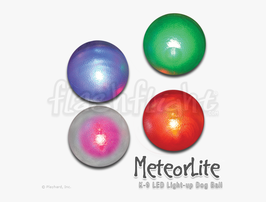 K 9 Led Light Up Flashflight Dog Ball 
 Class Lazyload - Sphere, HD Png Download