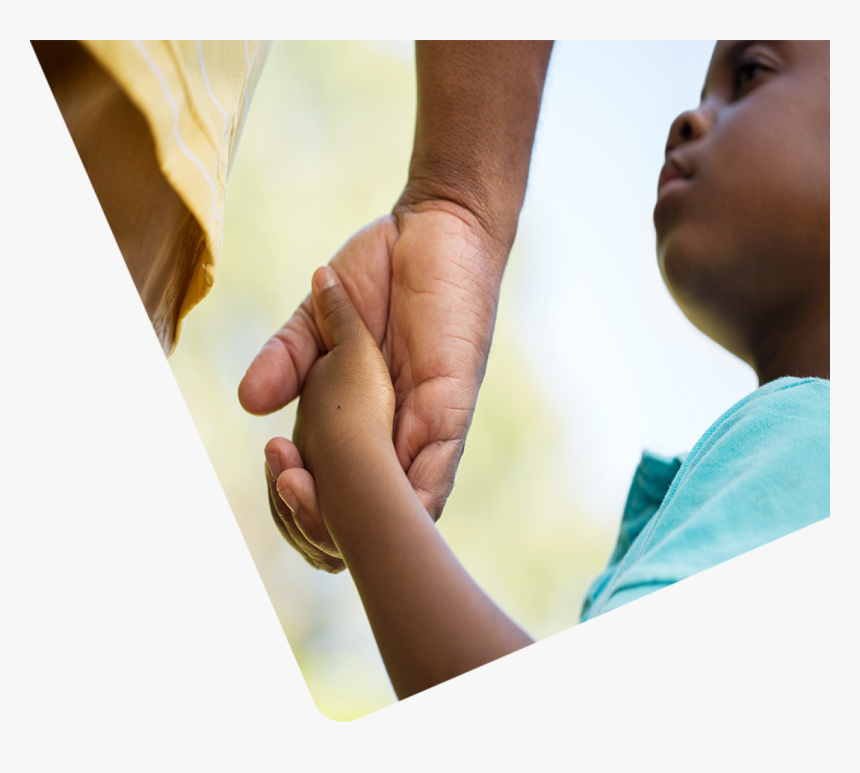 Boy Holding His Parent S Hand, HD Png Download