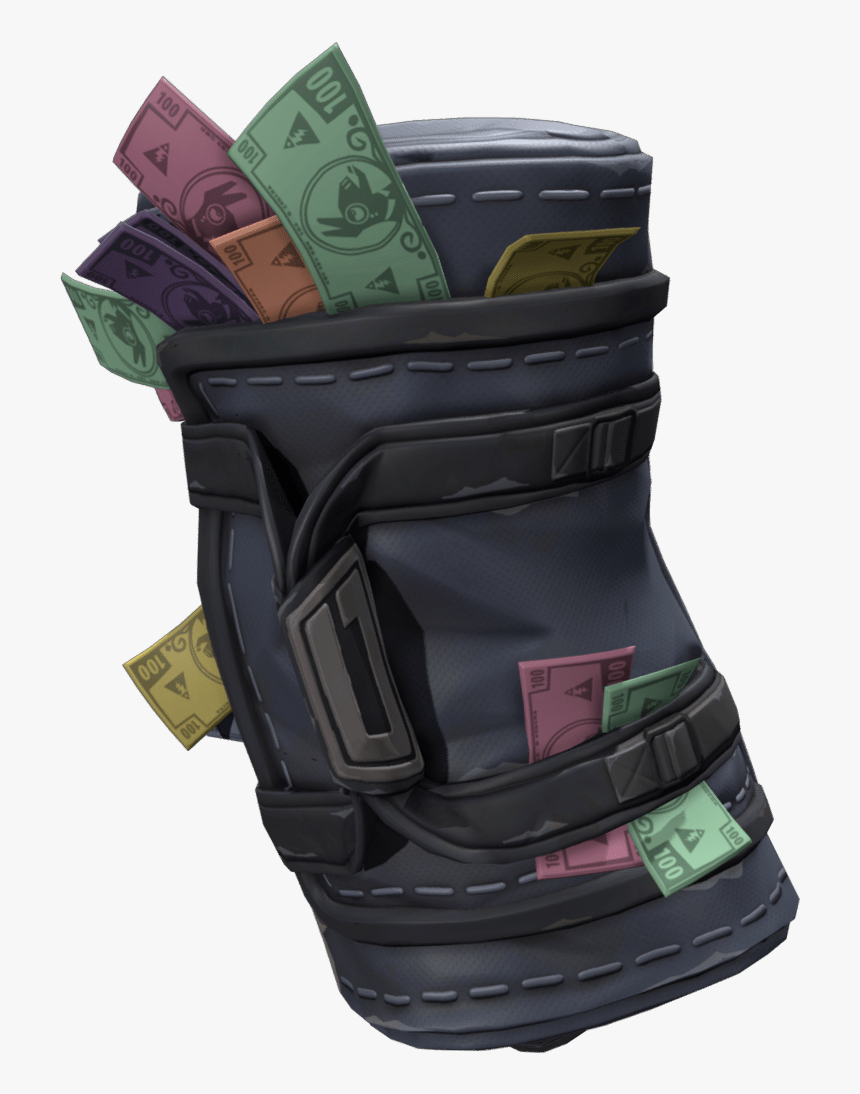 Swag Bag Back Bling - Money Bag Back Bling, HD Png Download