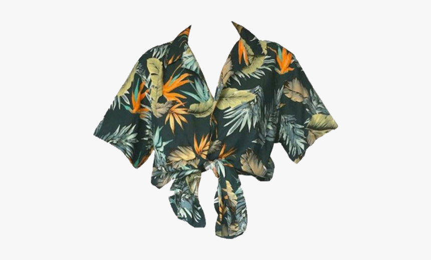 #moodboard #niche #aesthetic #clothes #shirt #hawaiian - Aesthetic Hawaiian Shirt Png, Transparent Png
