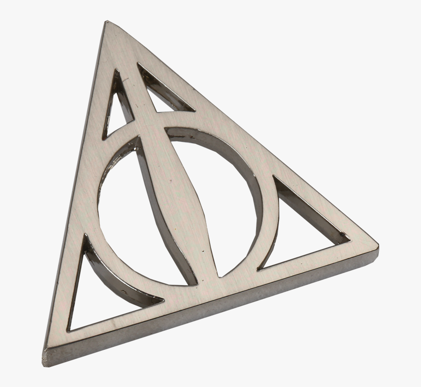 Deathly Hallows Pin Badge, HD Png Download