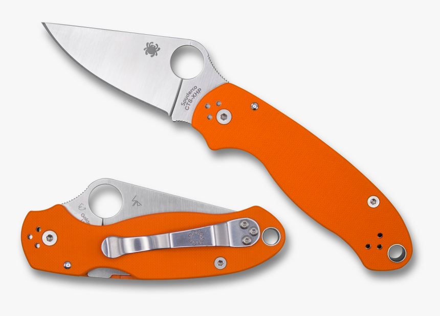 Spyderco C223gpor Para - Spyderco Para 3 S35vn, HD Png Download