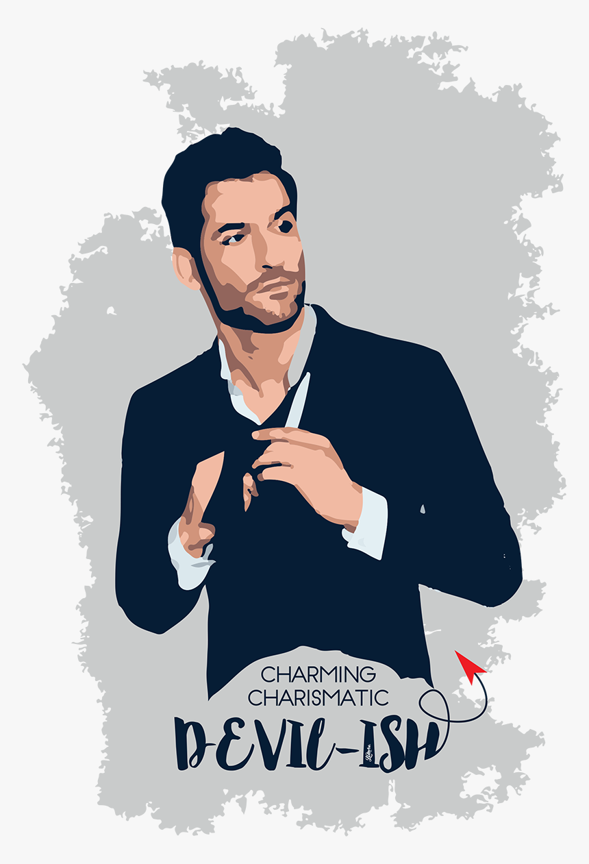 Lucifer Serie Prince Of Darkness, Tom Ellis Lucifer, - Lucifer Morningstar, HD Png Download