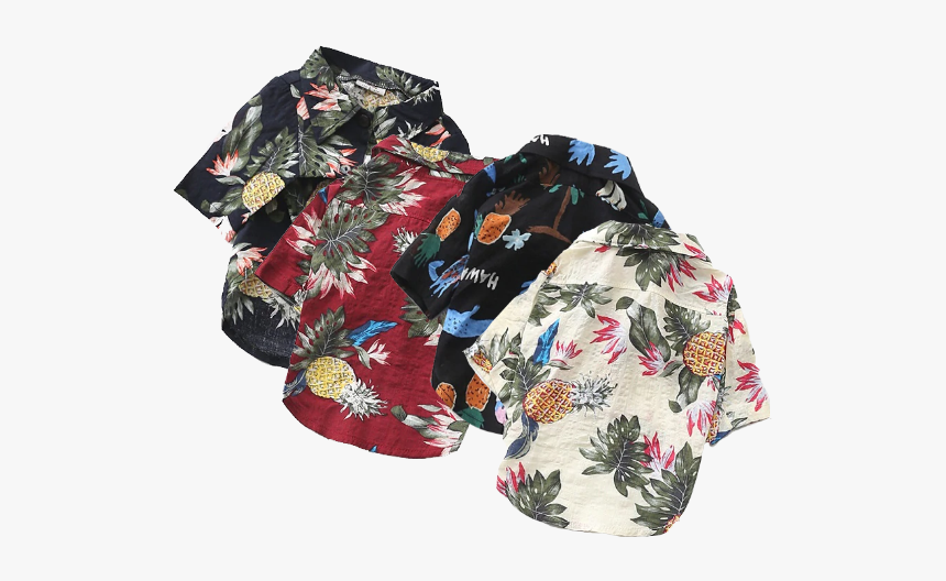 Surfs Pup Hawaiian Dog Shirt - Shirt, HD Png Download