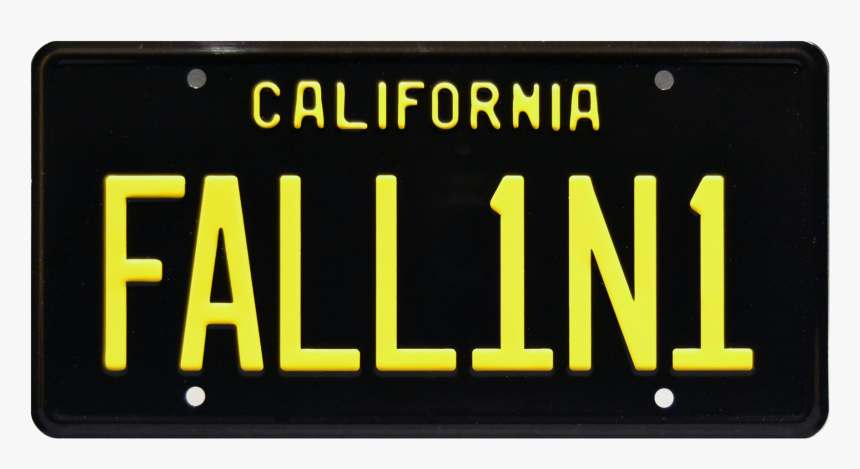 Fall1n1 License Plate, HD Png Download