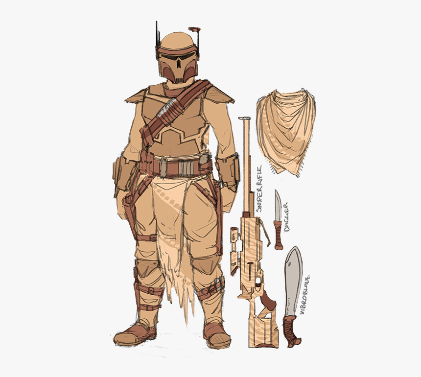 Boba Fett Diy Costume, HD Png Download