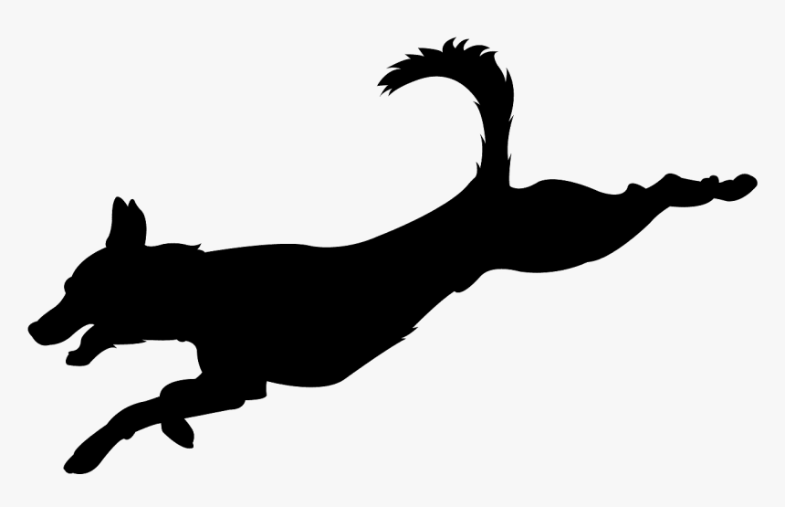 Jumping Silhouette Png, Transparent Png