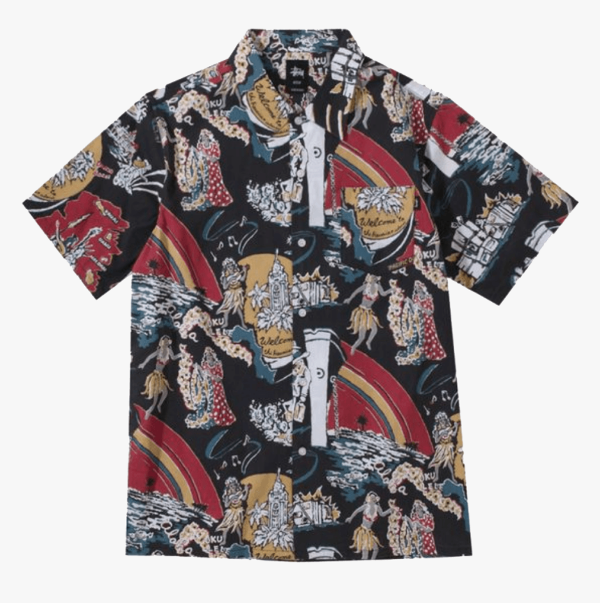 Stussy Hawaiian Shirt, HD Png Download