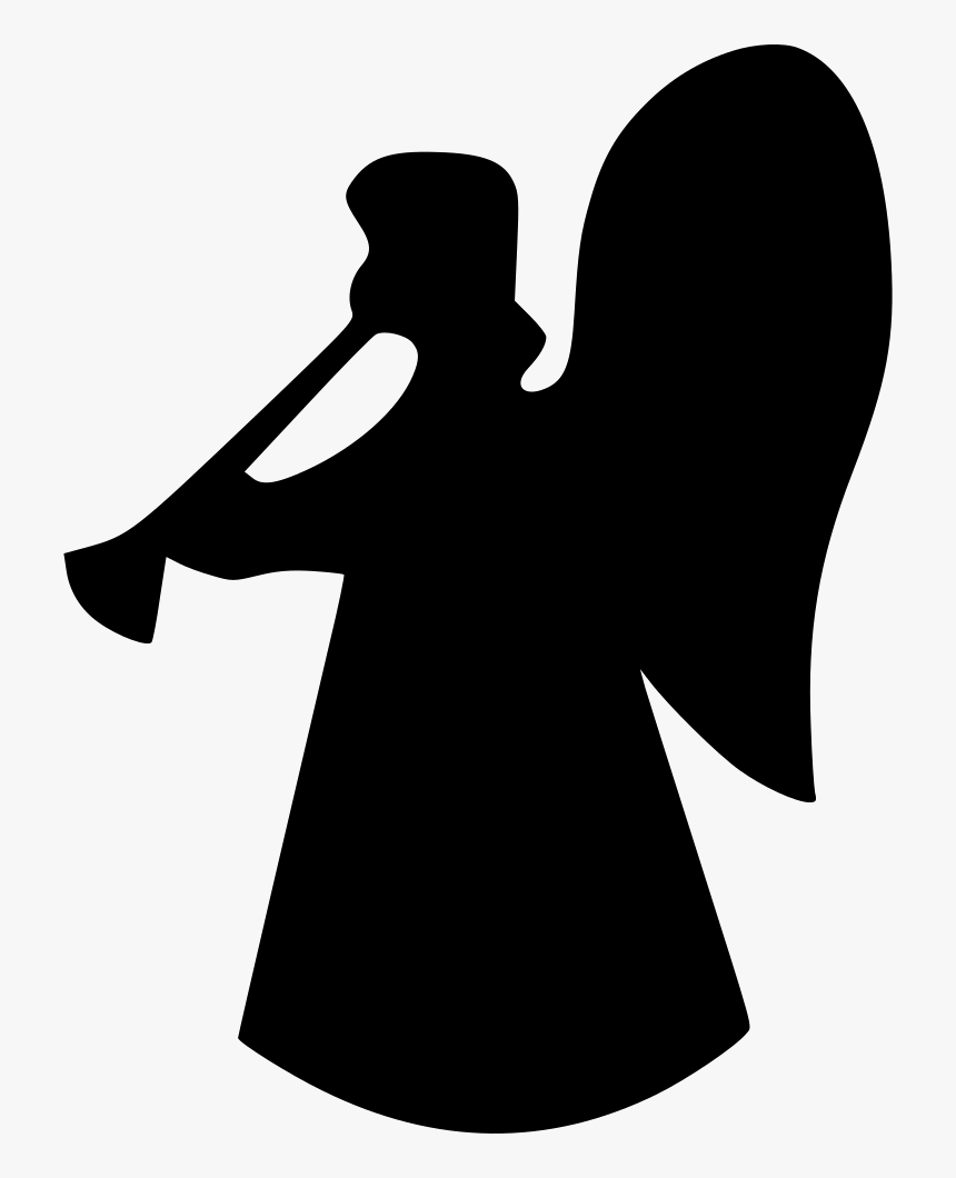 Angel Christmas Decoration Winter - Christmas Angel Icon Png, Transparent Png