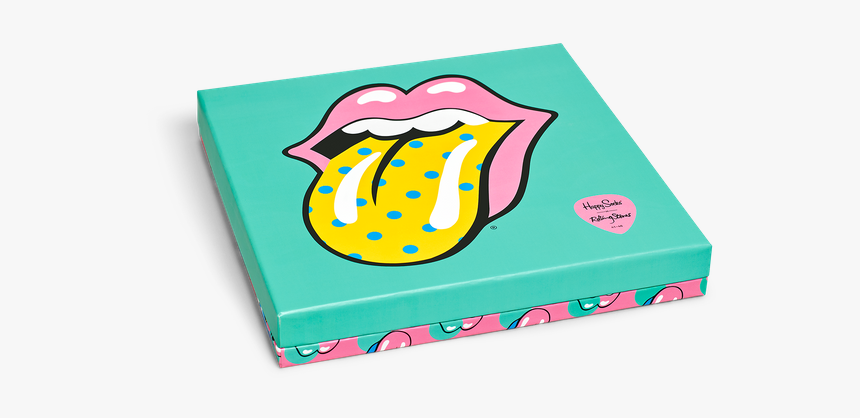Men S Limited Edition Rolling Stones Sock Box Set - Rolling Stones Happy Socks, HD Png Download