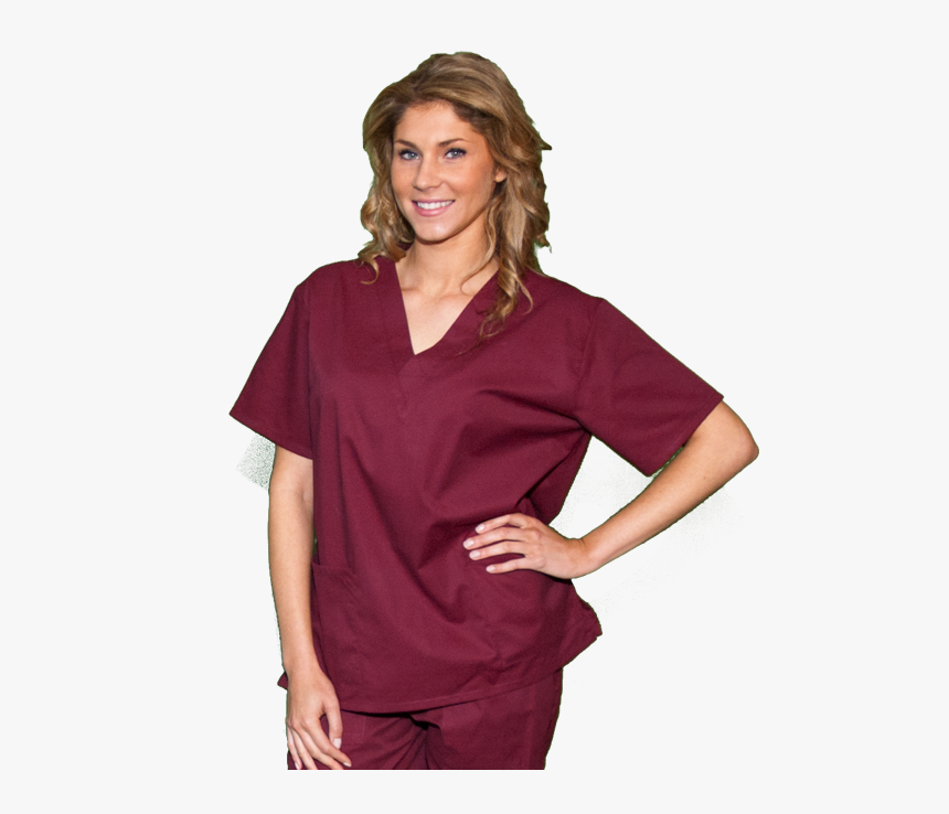 Scrub Tops Page - Lady Scrubs Png, Transparent Png