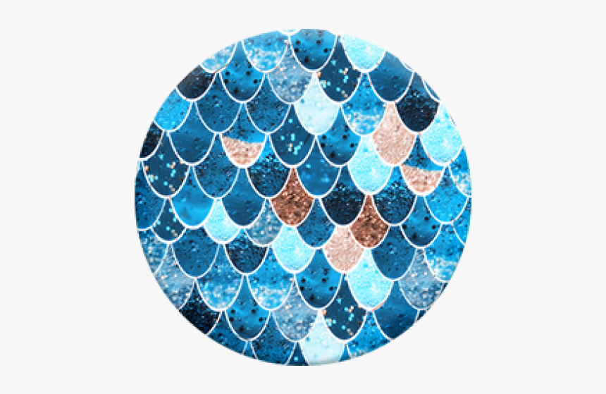 Really Mermaid - Blue Pop Sockets, HD Png Download