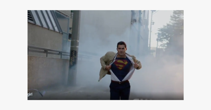 Em Supergirl , Superman Chama Atenção Em Novo Trailer - Leather Jacket, HD Png Download