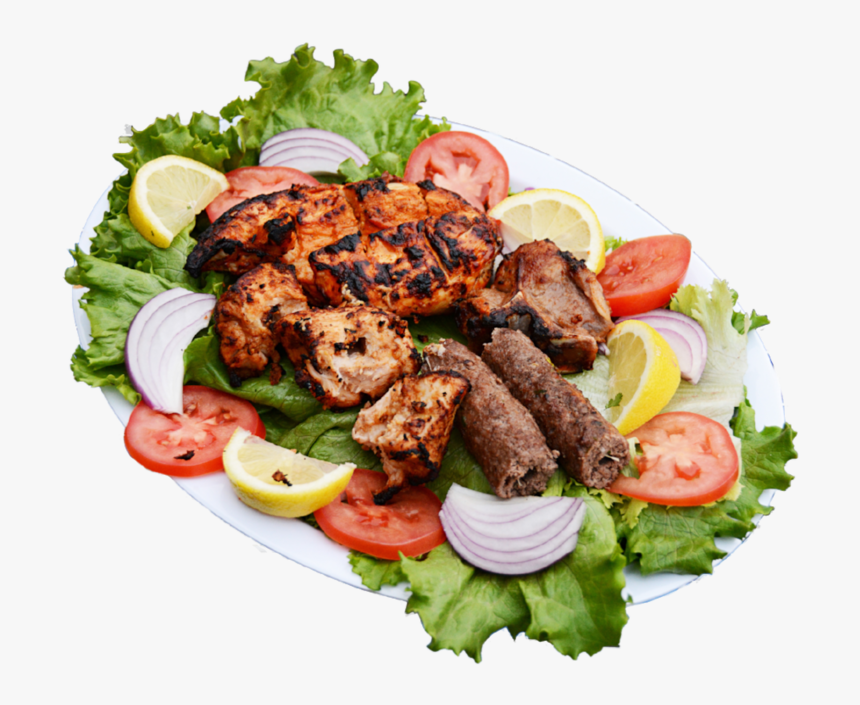 Transparent Food - Chicken And Lamb Kebab Meat, HD Png Download