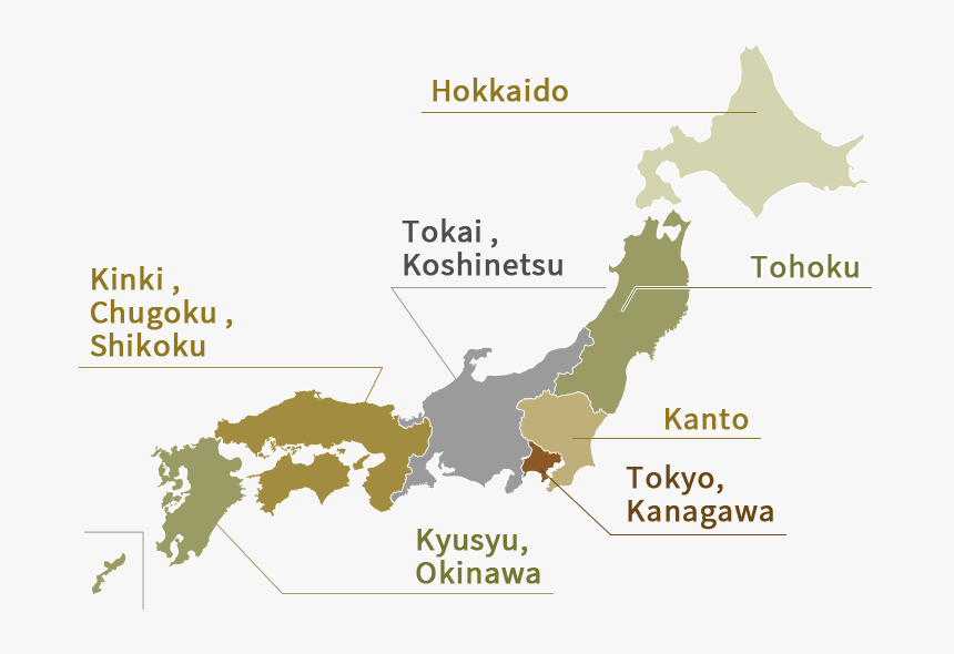Map - Transparent Map Of Japan, HD Png Download