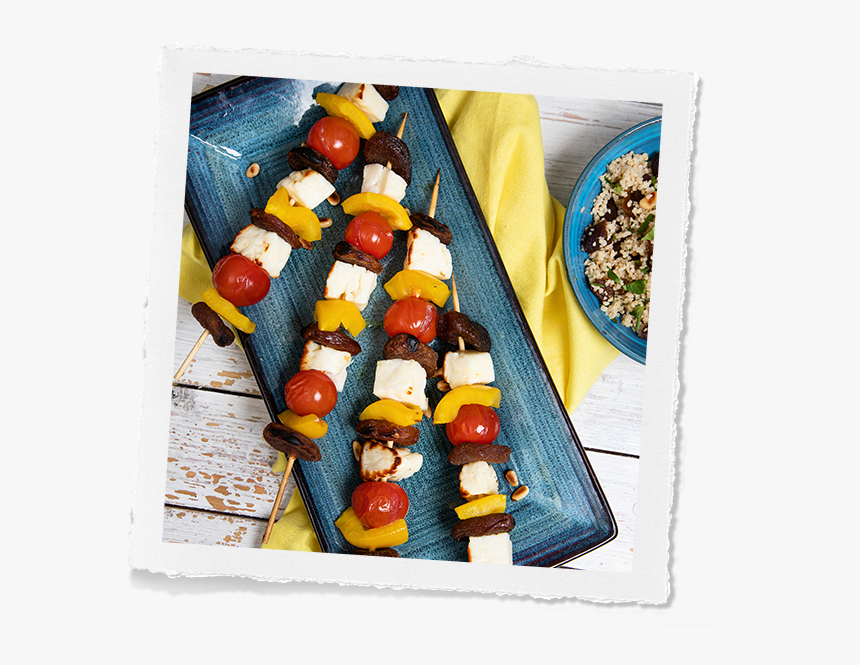 Halloumi Kebab - Cherry Tomatoes, HD Png Download