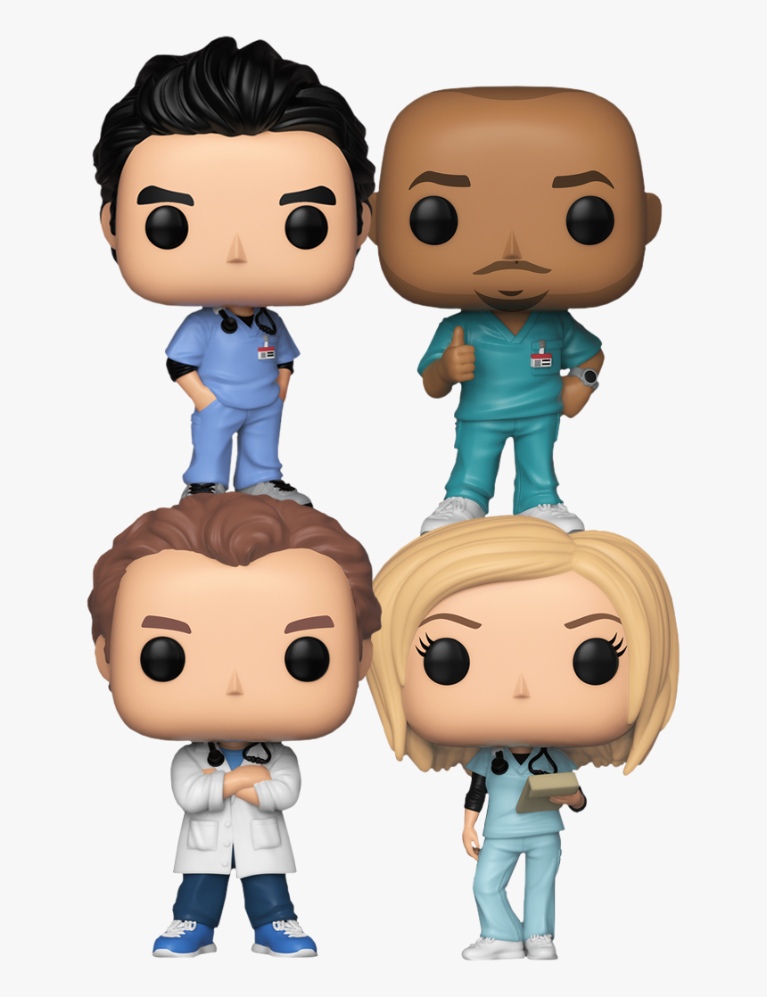 I’m No Superman Funko Pop Vinyl Bundle - Scrubs Funko Pop, HD Png Download