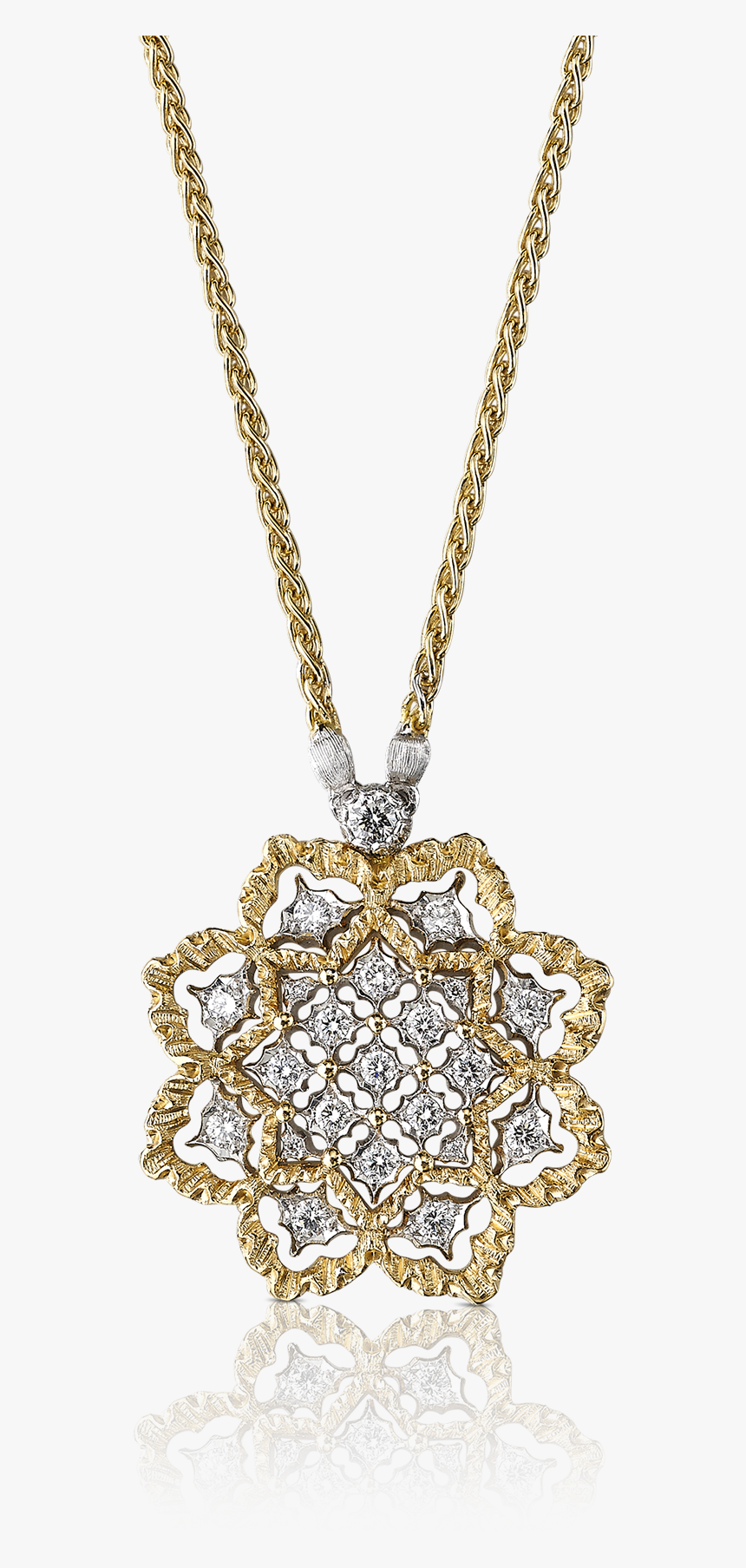 Buccellati - Pendants - Rombi Pendant - Jewelry - Buccellati Pendentif, HD Png Download