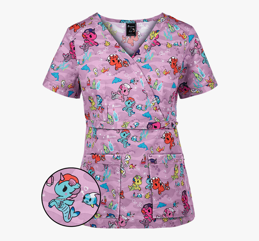 Tokidoki Mermicorno Scrub, HD Png Download