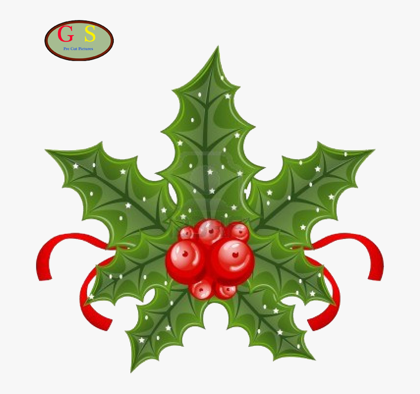 Diverse Voorgeknipte Afbeeldingen Kerst Kerstman Q&a - Christmas Holly And Berries, HD Png Download