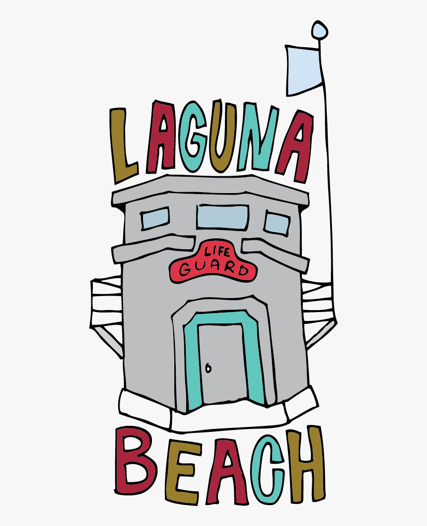 Laguna Beach Lifeguard Tower, HD Png Download