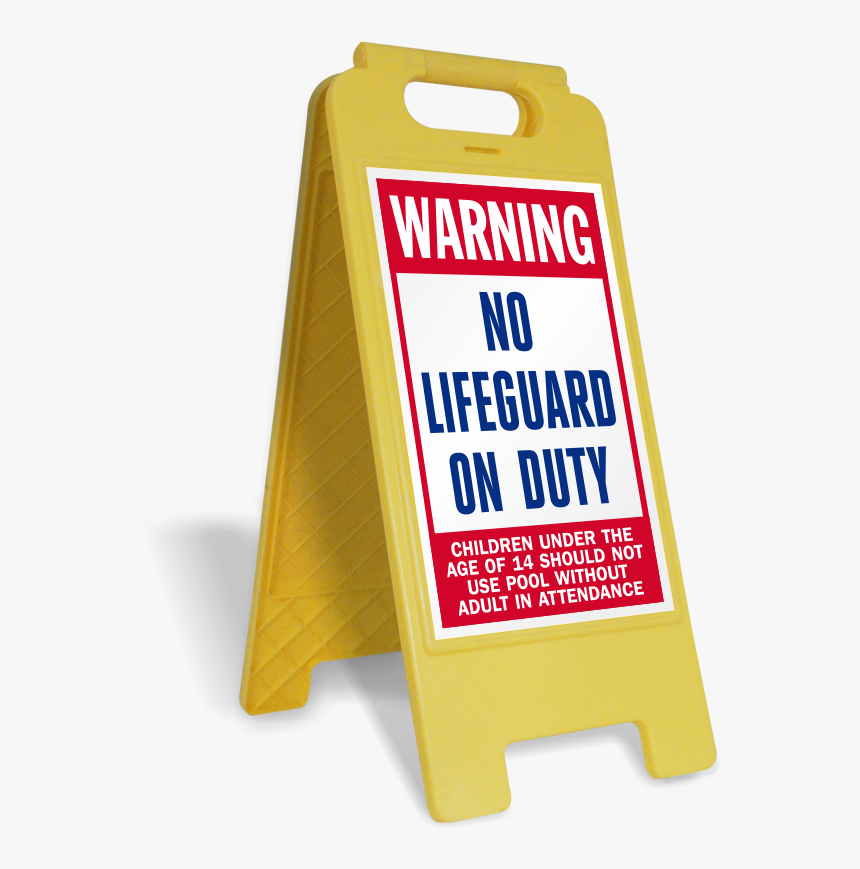 Transparent Lifeguard Png - Slippery When Wet Sign, Png Download