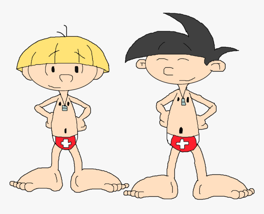 Gift Art The Aussie Lifeguards By Shiftythedingoman - Cartoon, HD Png Download