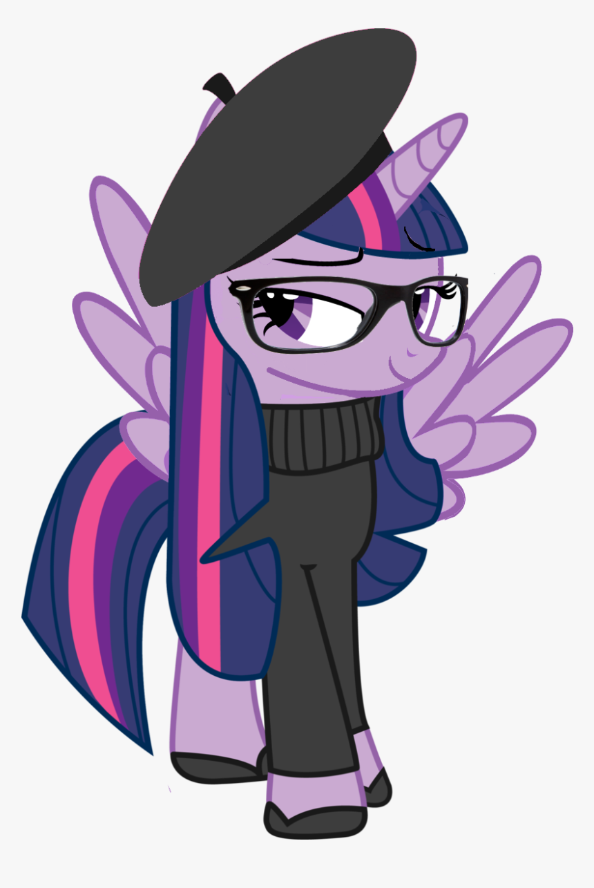 Transparent Hipster Glasses Transparent Png - My Little Pony French Ponies, Png Download