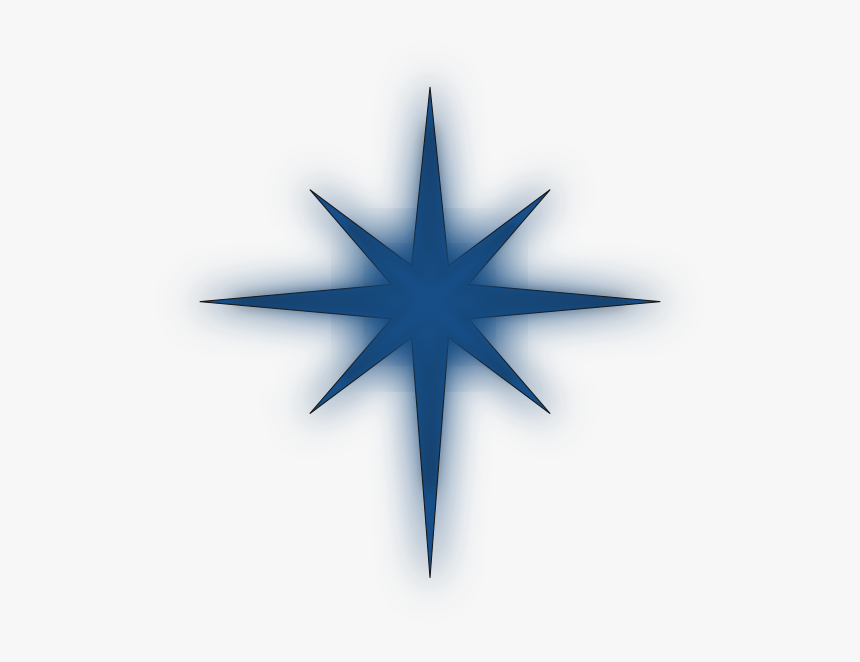 Stars Svg Nativity - Star Of Bethlehem Transparent Background, HD Png Download