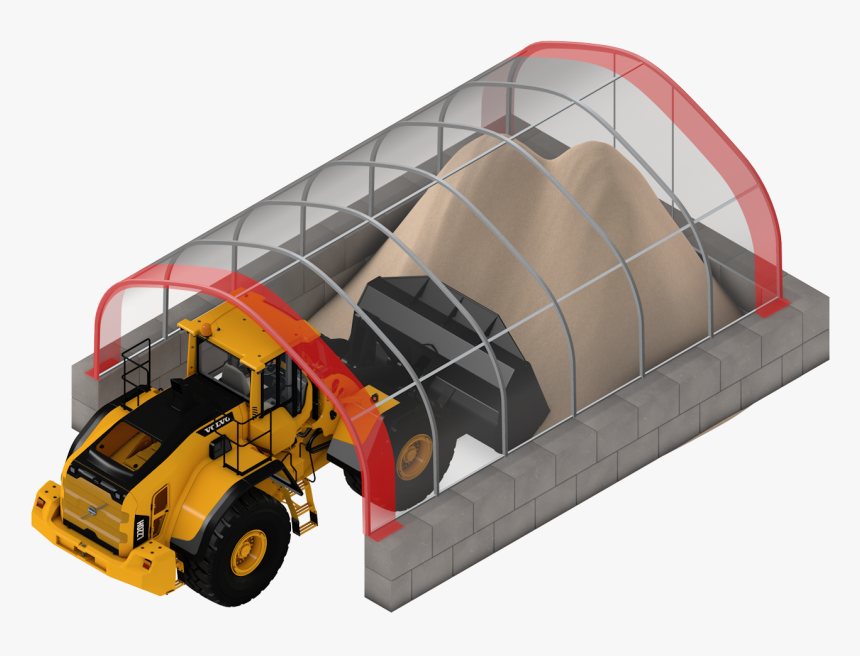 Alaska Structures Hgx-series Bulk Sand, Salt, & Frac - Crane, HD Png Download