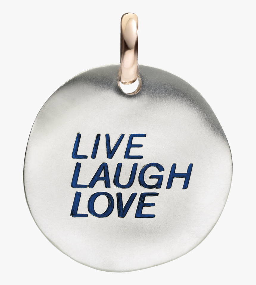 Live Laugh Love 
 Title Live Laugh Love - Locket, HD Png Download