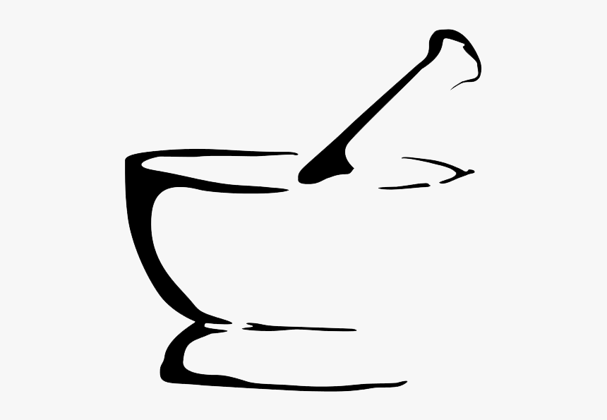 Clip Art Pharmacy Dornillo Clip Art - Clip Art Mortar And Pestle, HD Png Download