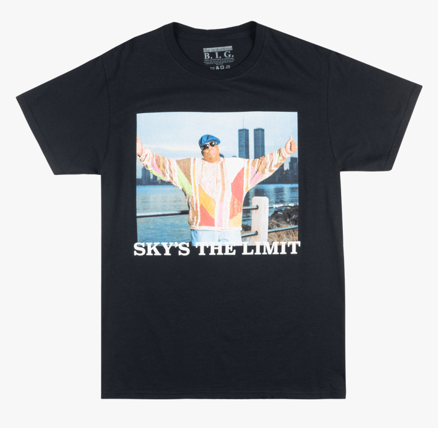 Biggie Smalls Skys The Limit Shirt, HD Png Download
