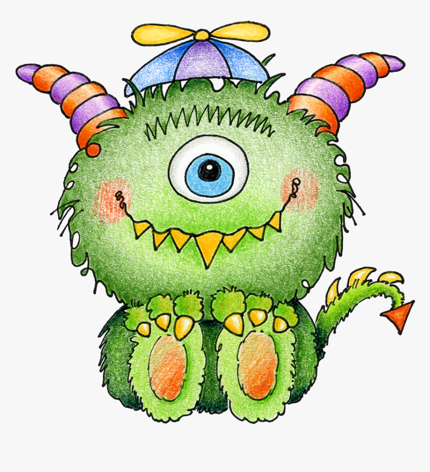 Cute Monsters Cartoon, HD Png Download