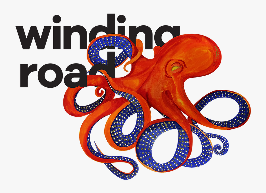Clipart Road Winding Road - Octopus, HD Png Download