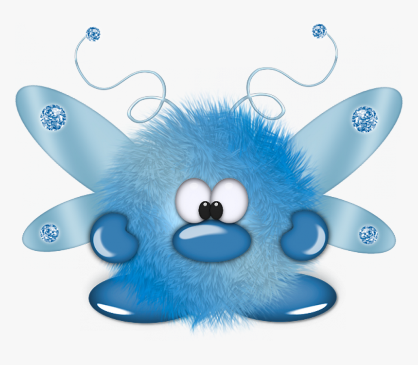 Cute Furry Monster Clipart - Cute Fluffy Monster, HD Png Download