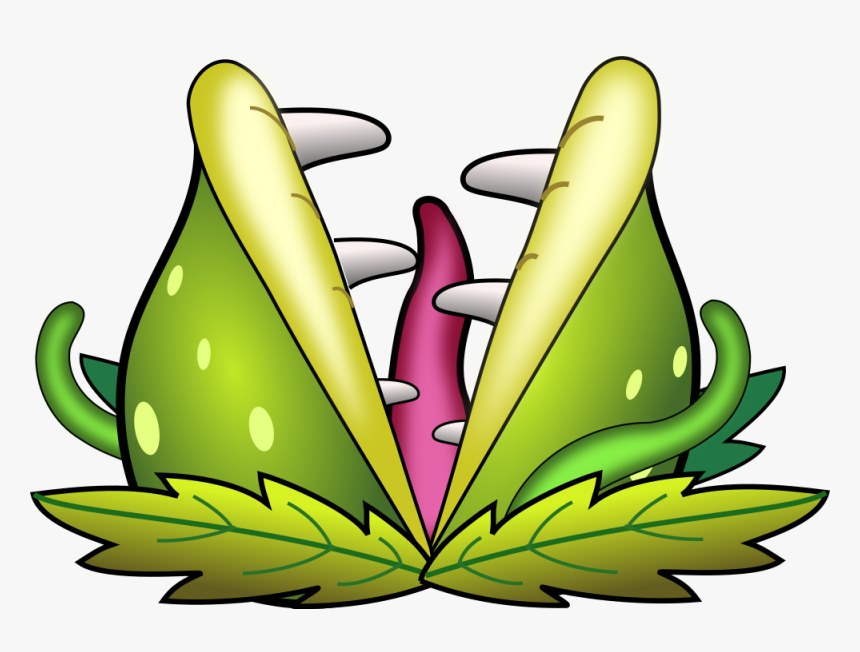 Cartoon, Cute, Green, Halloween, Monster, Secret Maryo - Carnivorous Plant Clipart, HD Png Download