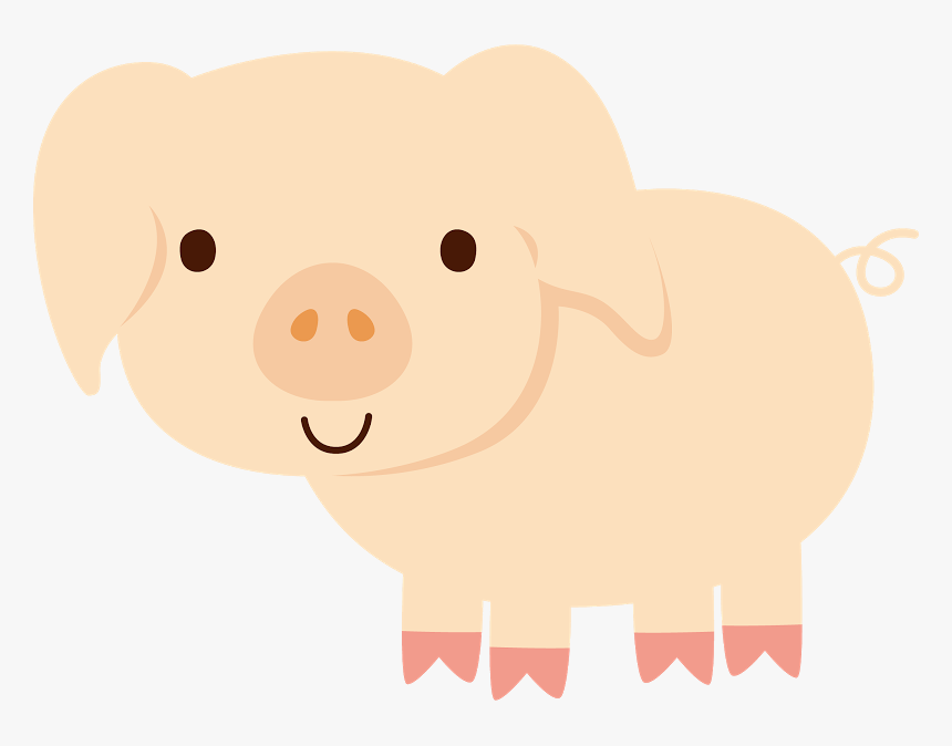 Piggy Bank, Pig Pig, Pork - Cartoon, HD Png Download
