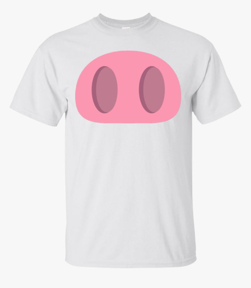 Pig Nose Emoji T-shirt - Laserdisc, HD Png Download
