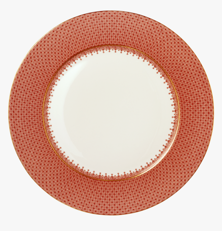 Lace Service Plate Red - Mottahedeh Plum Lace, HD Png Download
