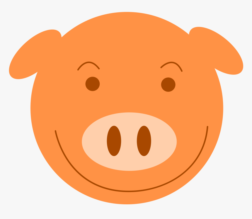 Domestic Pig Clip Art - Domestic Pig, HD Png Download