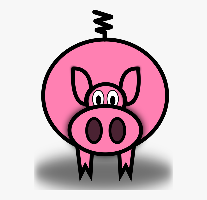 Pink,pig,snout - Pig Clip Art, HD Png Download
